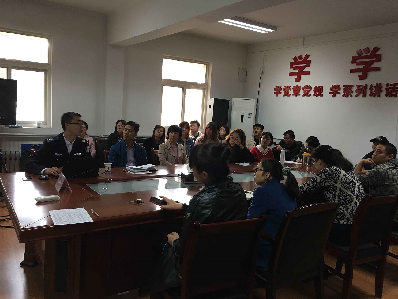 電勘院舉辦消防安全知識(shí)講座